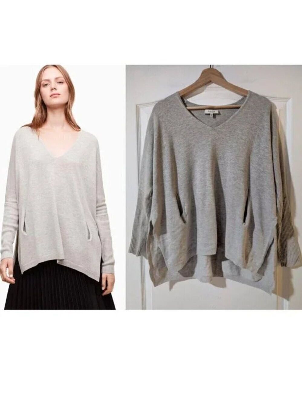 Aritzia Babaton | Baylor Sweater in light grey